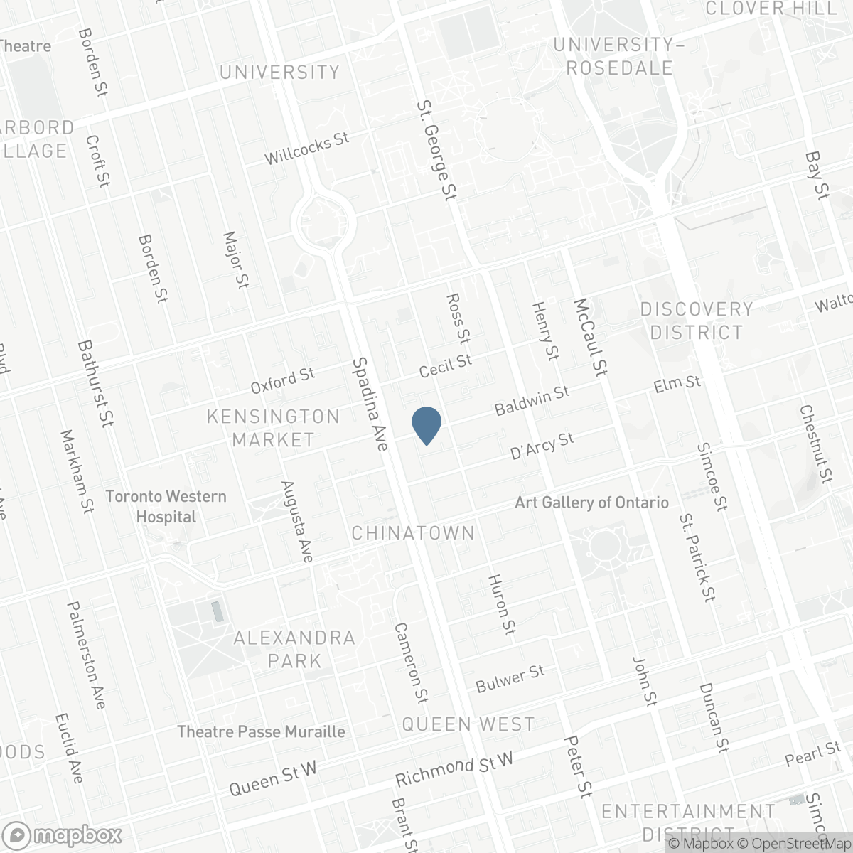 112 BALDWIN STREET, Toronto, Ontario M5T 1L6